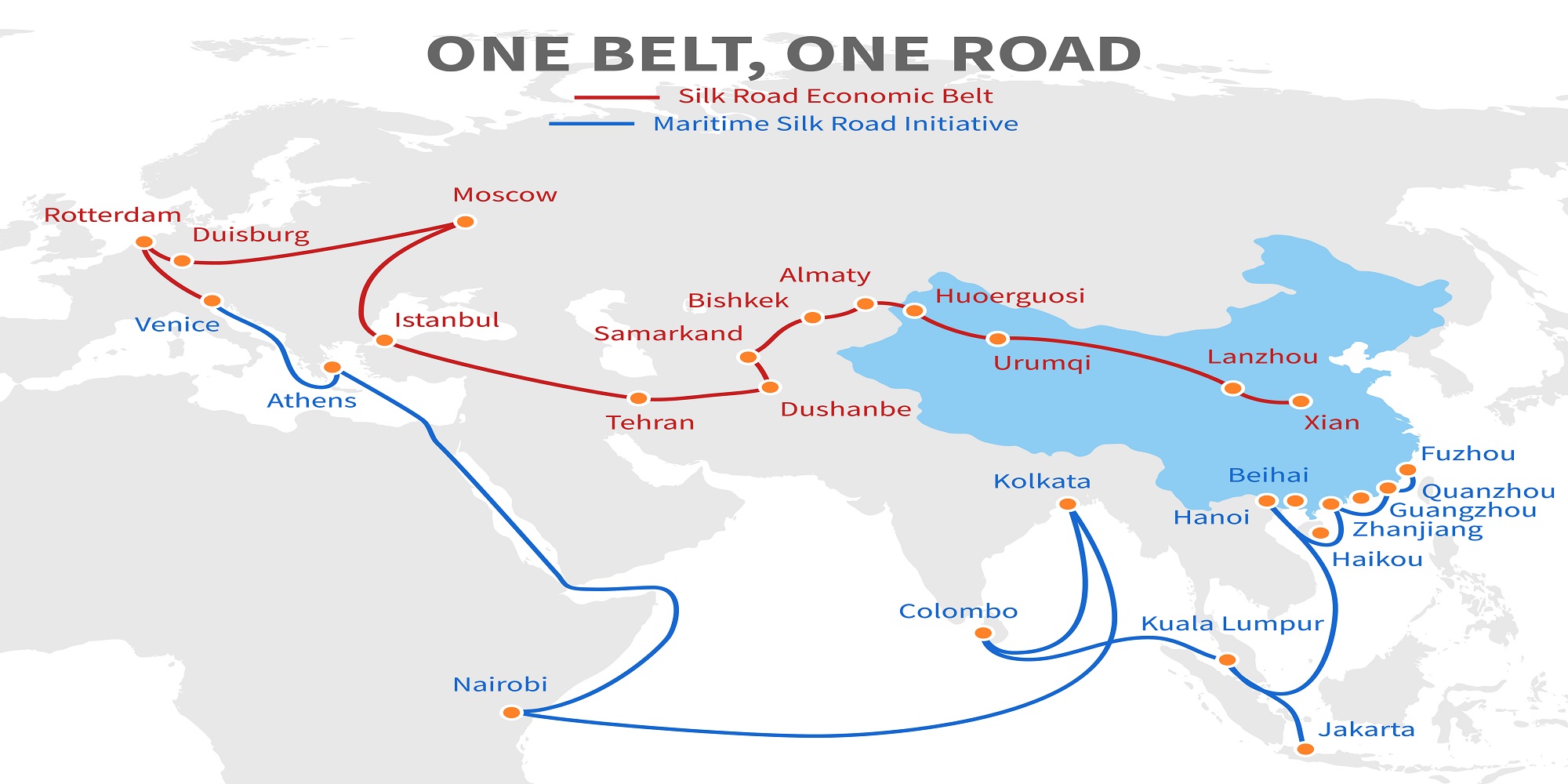 One Belt One Road Initiative Economic Strategic Prospects For 